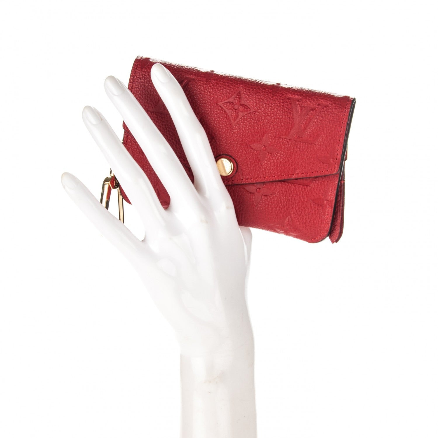 Louis Vuitton Empreinte Key Pouch Cherry 2 of 6