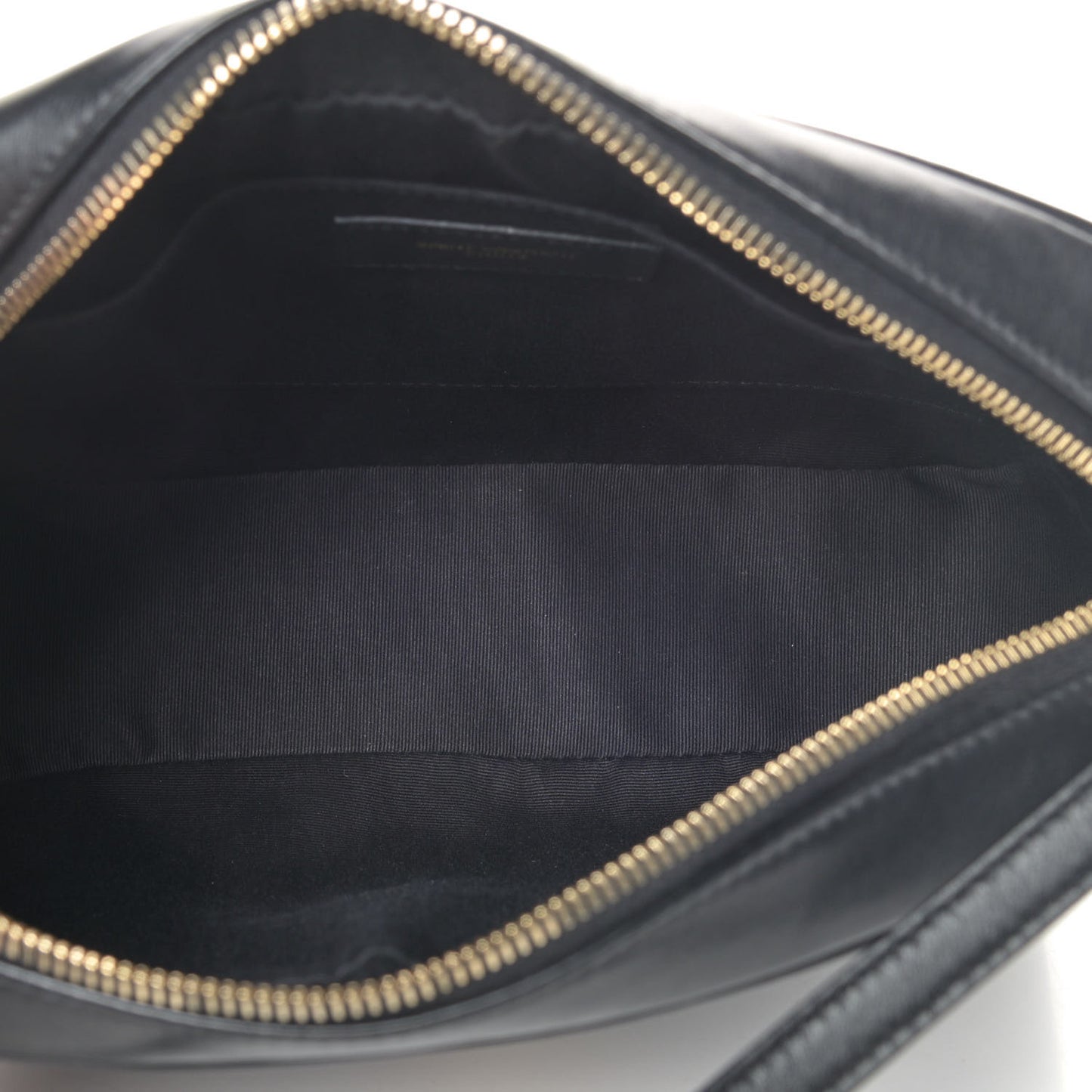 Calfskin Matelasse Monogram Lou Camera Bag Black