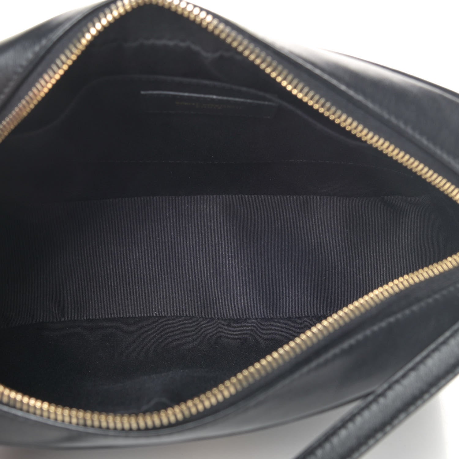Saint Laurent Calfskin Matelasse Monogram Lou Camera Bag Black 3 of 5