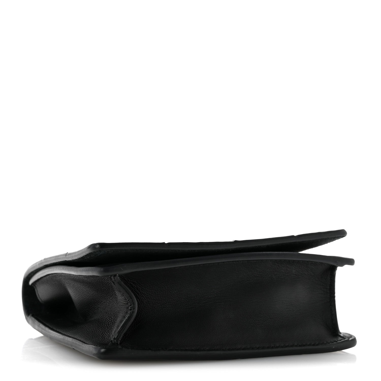 Bottega Veneta Lambskin Maxi Intrecciato Mini Cassette Crossbody Bag Black 4 of 12