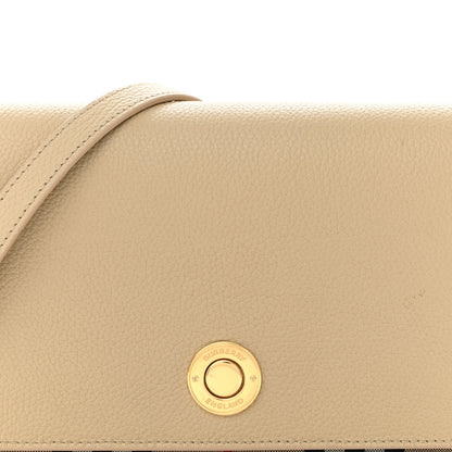 Burberry Grainy Calfskin Vintage Check Hampshire Crossbody Beige 7 of 13