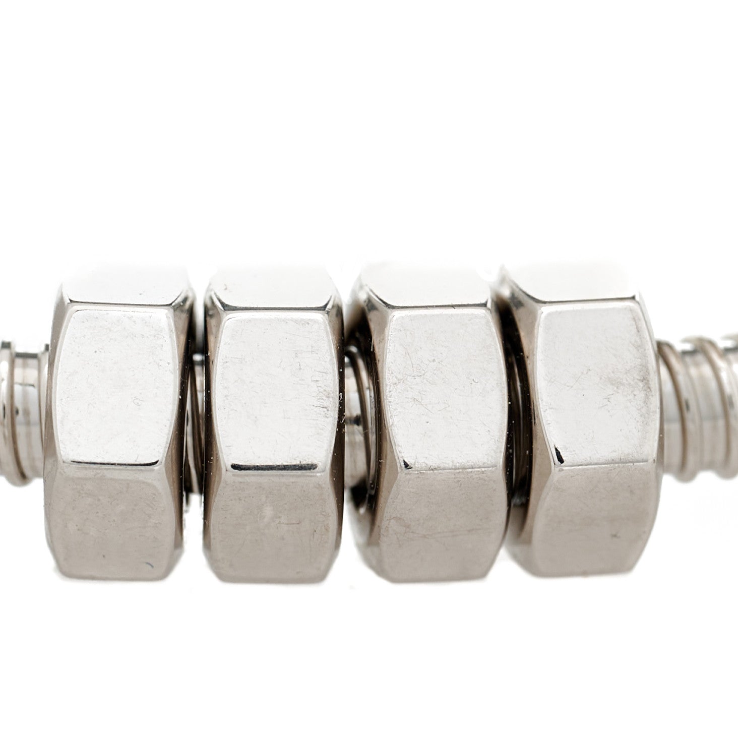 Cartier 18K White Gold Ecrou de Cartier Bracelet 16 5 of 5