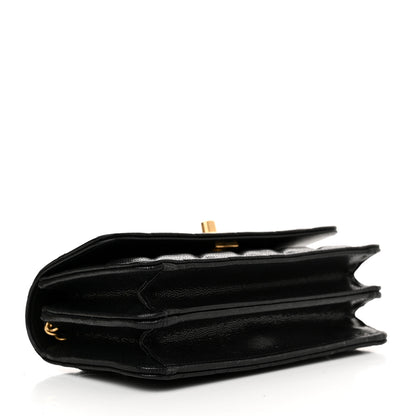 Chanel Caviar Quilted Chain Link Clutch With Chain Black 4 of 11