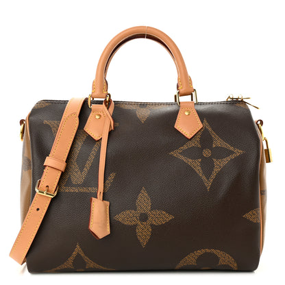 Louis Vuitton Reverse Monogram Giant Speedy Bandouliere 30 1 of 12