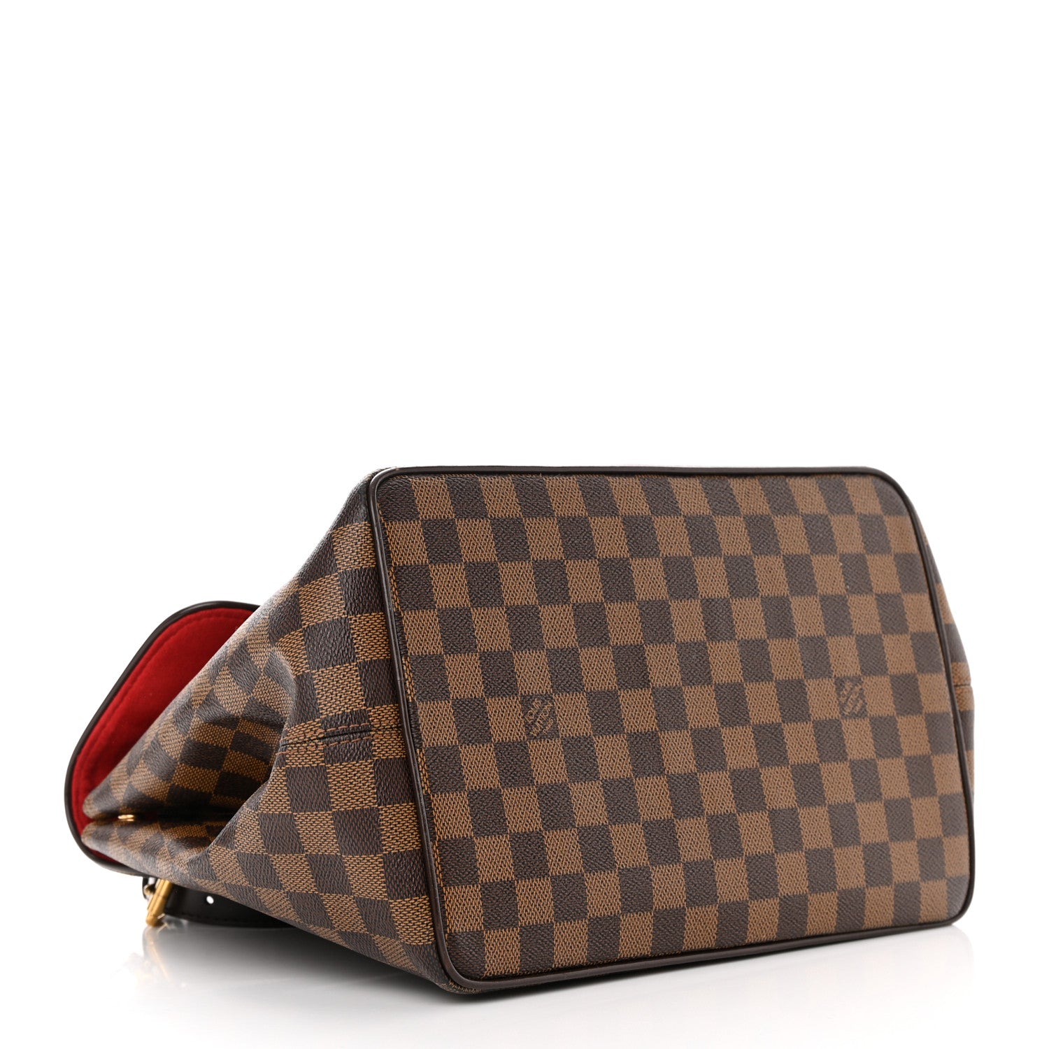 Louis Vuitton Damier Ebene Bergamo MM 4 of 14