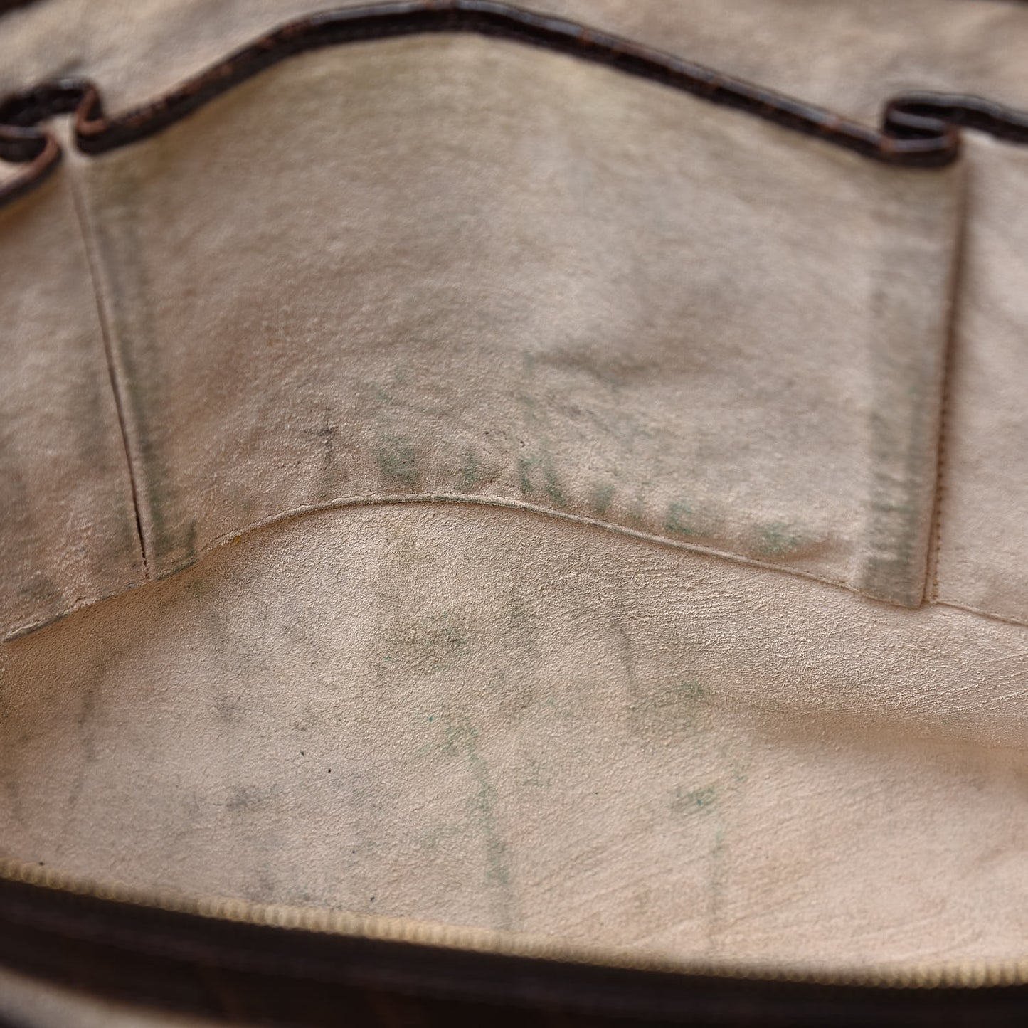 Crocodile Tote Brown