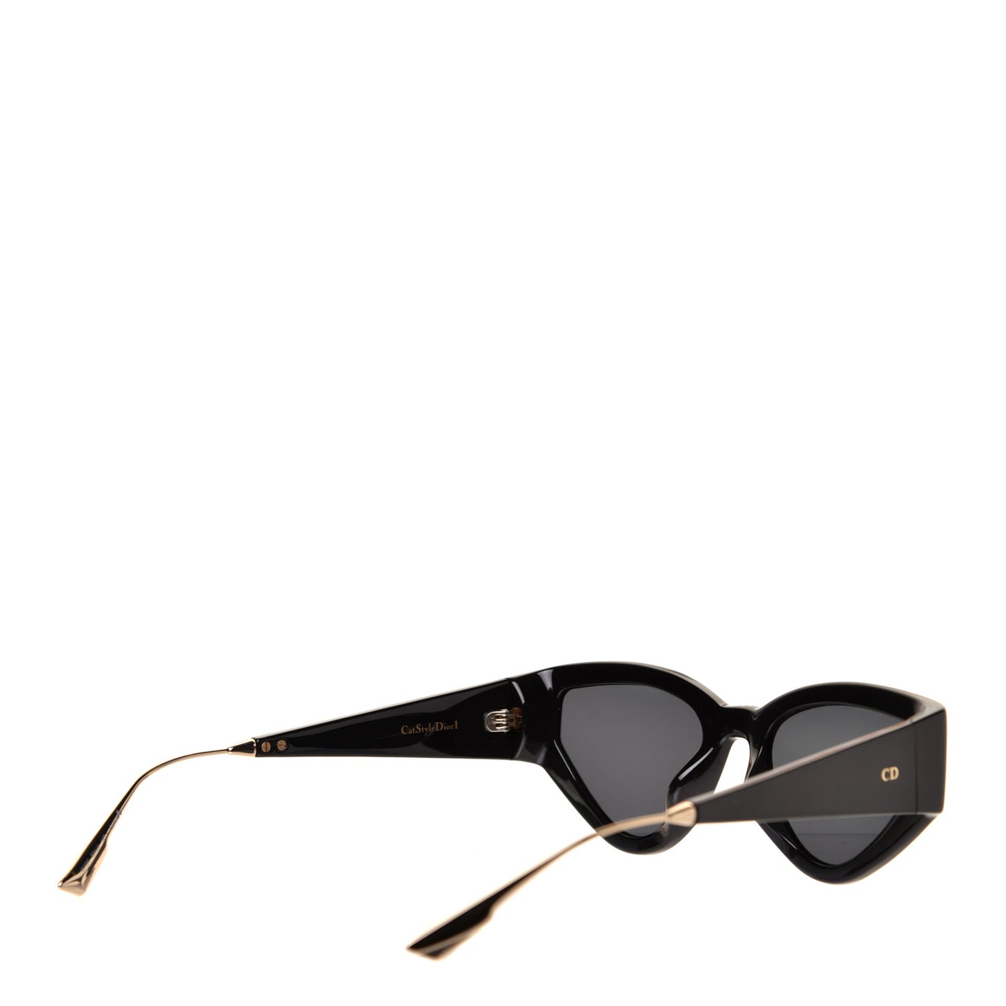Cat Style Dior 1 Sunglasses Black