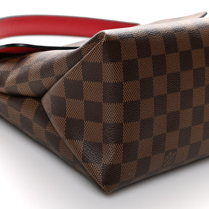 Louis Vuitton Damier Ebene Beaubourg MM Scarlet 8 of 10