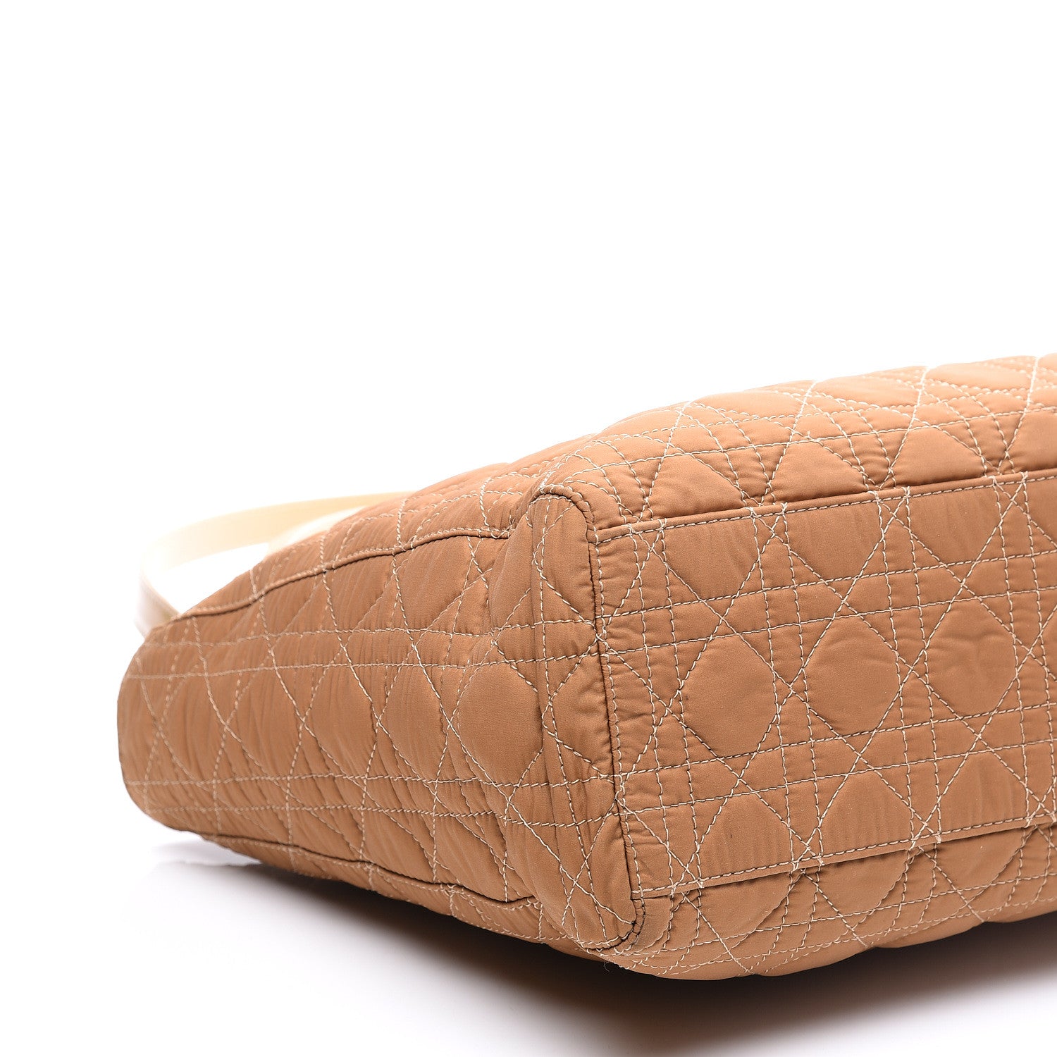 Christian Dior Nylon Cannage Large Lady Dior Beige 7 of 10