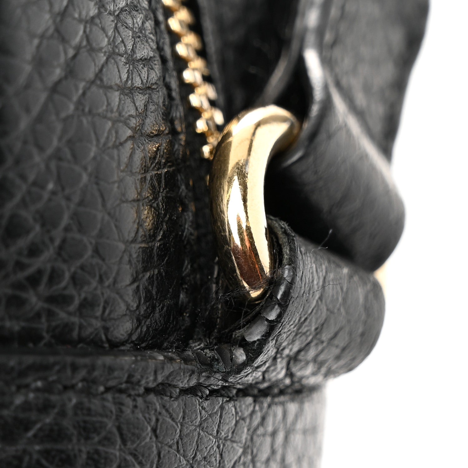 Gucci Pebbled Calfskin Small Soho Disco Bag Black 11 of 11