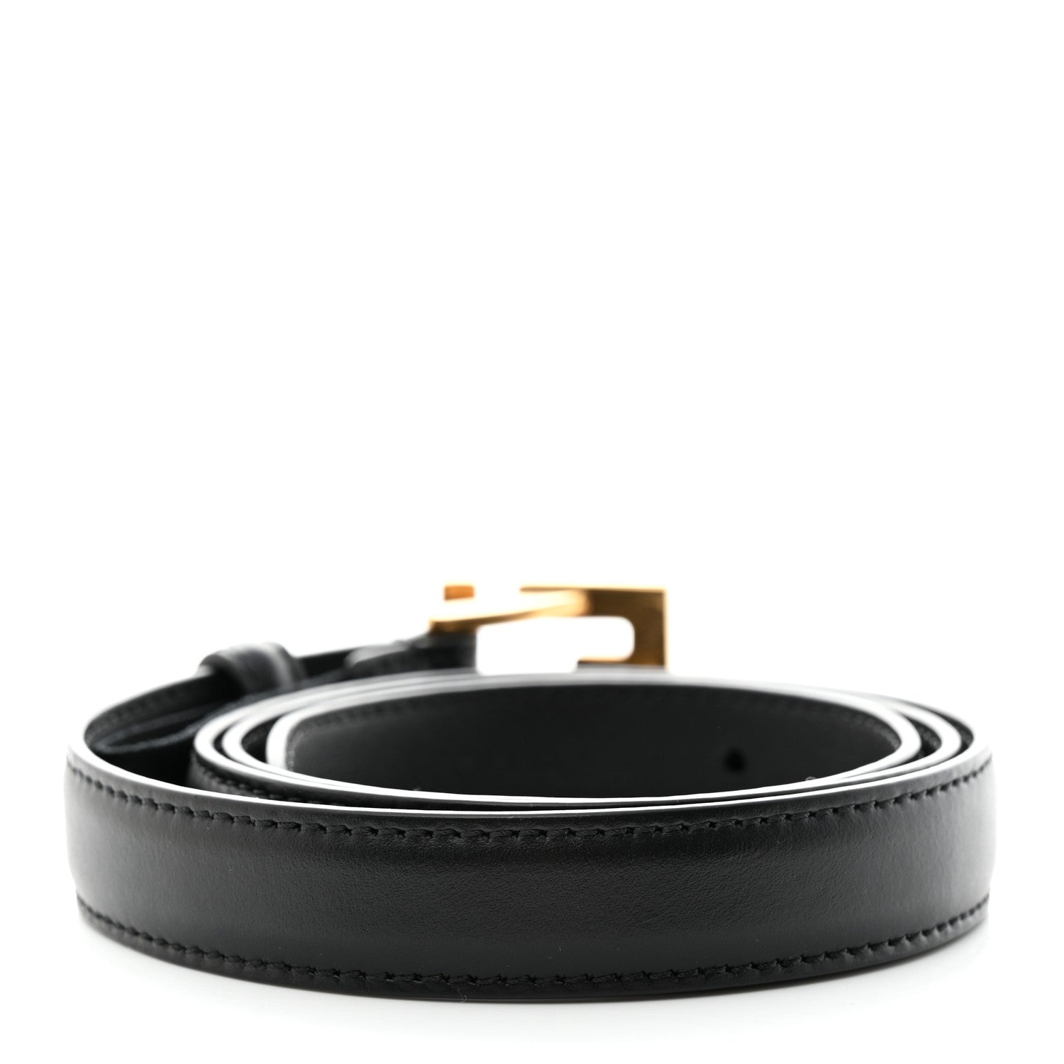 Fendi Vitello King FF 2CM Belt 80 32 Black 2 of 7