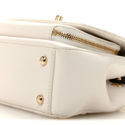Chanel Caviar Quilted Small Business Affinity Flap White 10 of 13