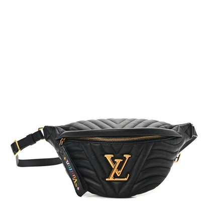 Louis Vuitton Monogram New Wave Bumbag Black 1 of 10