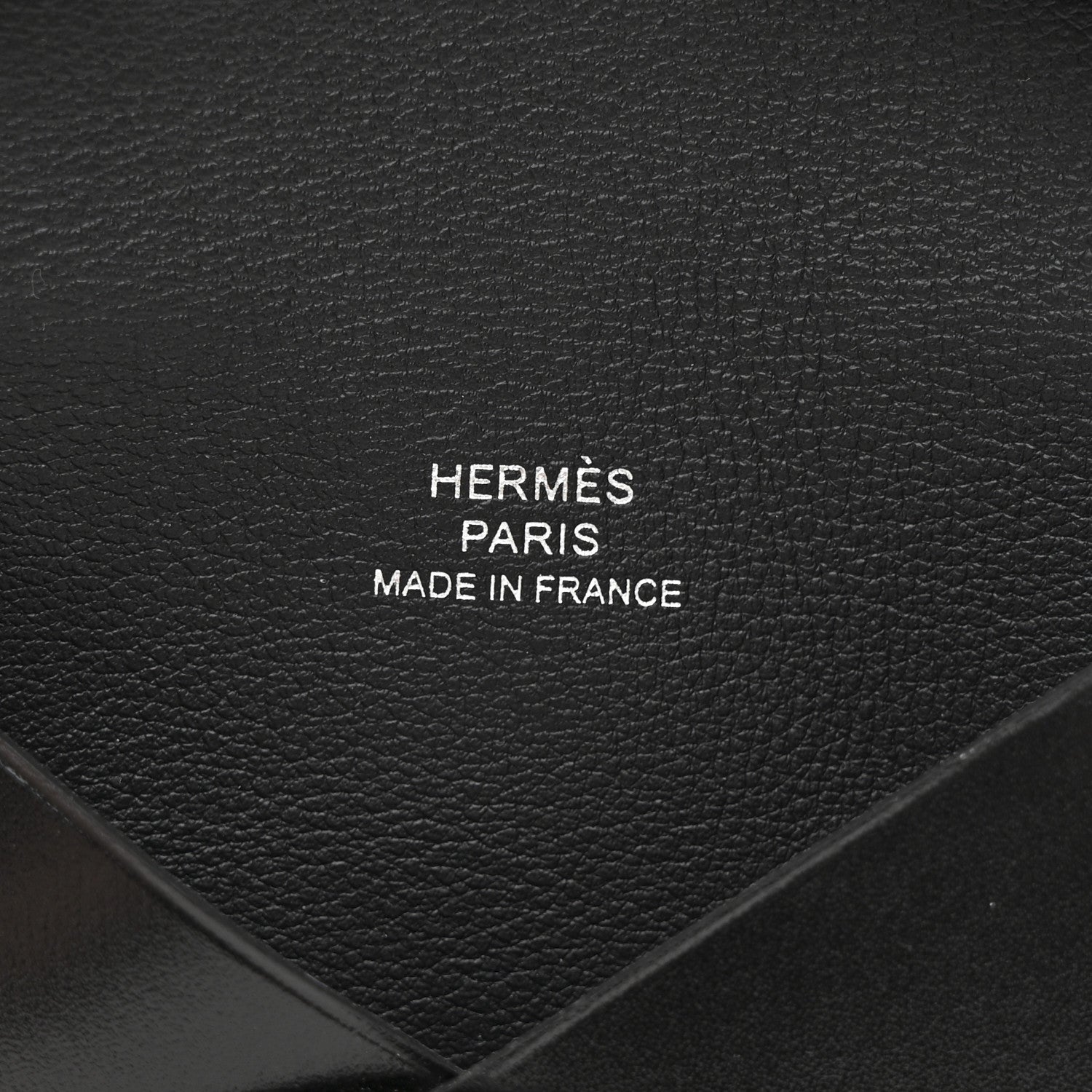 Hermes Box Calvi Card Case Black 6 of 7