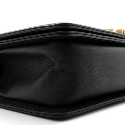 Chanel Caviar Quilted Medium Boy Flap Black 9 of 11