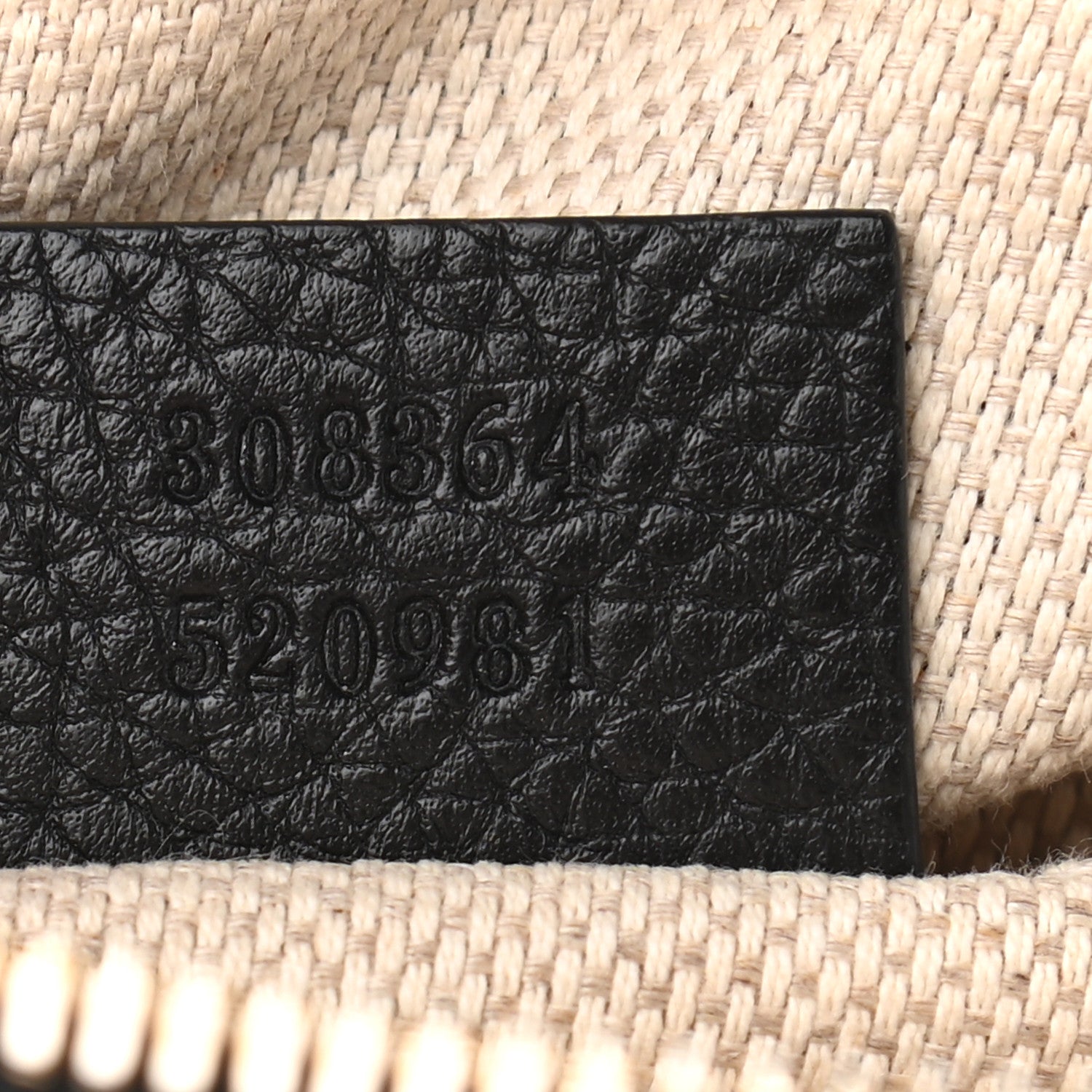 Gucci Pebbled Calfskin Small Soho Disco Bag Black 7 of 12