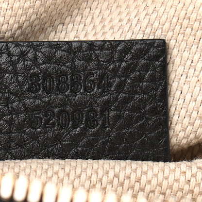 Gucci Pebbled Calfskin Small Soho Disco Bag Black 7 of 12