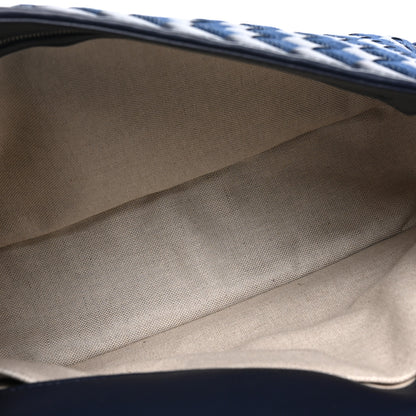 Bottega Veneta Denim Nappa Intrecciato Padded Messenger Abyss Indigo 5 of 9
