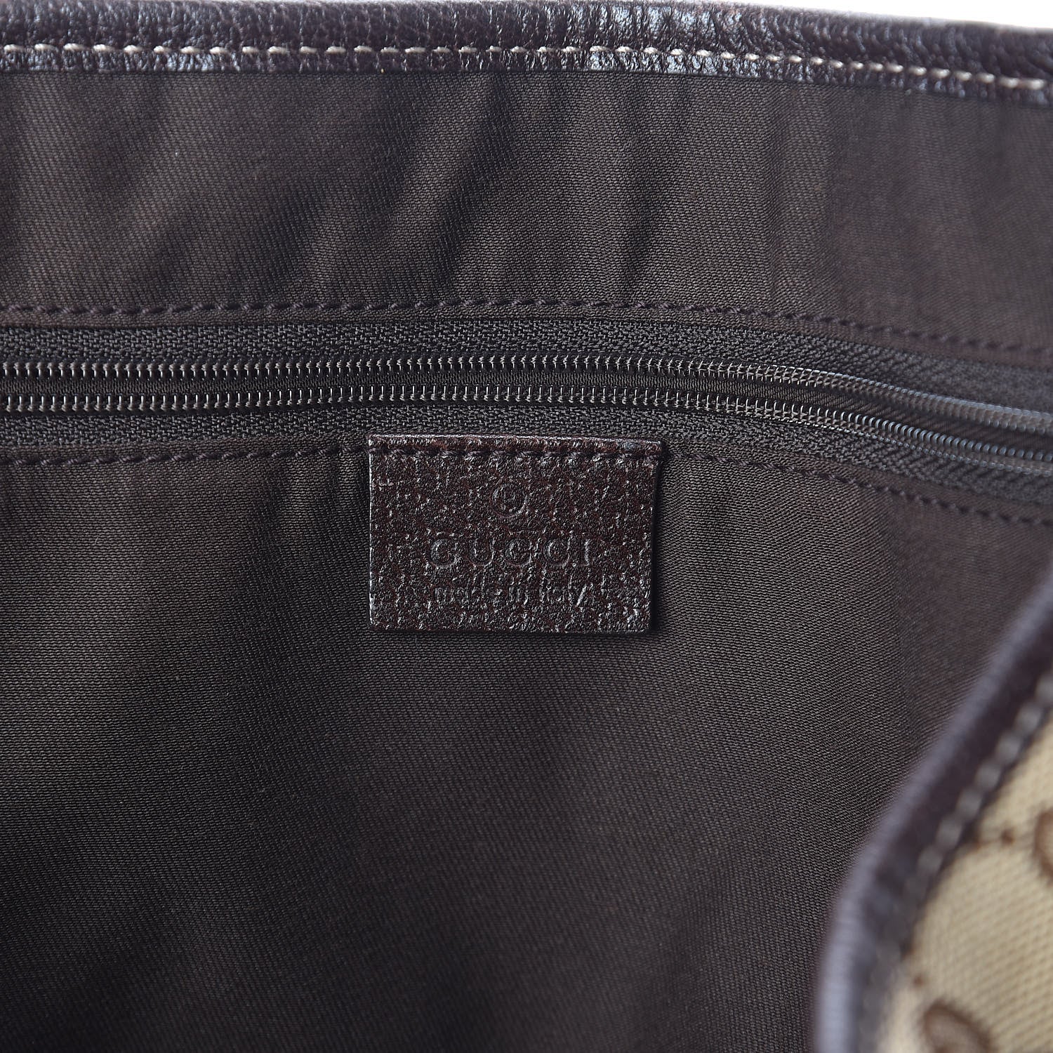Gucci Monogram Medium Princy Tote Dark Brown 6 of 9