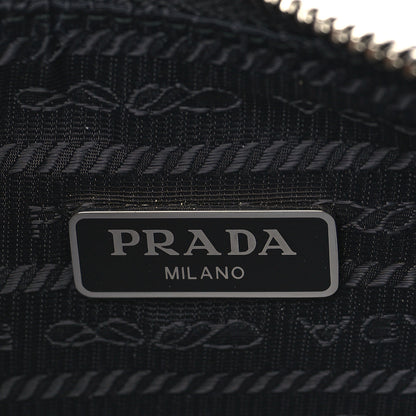 Prada Tessuto Nylon Saffiano Mini Re-Edition 2005 Bag Black 6 of 6