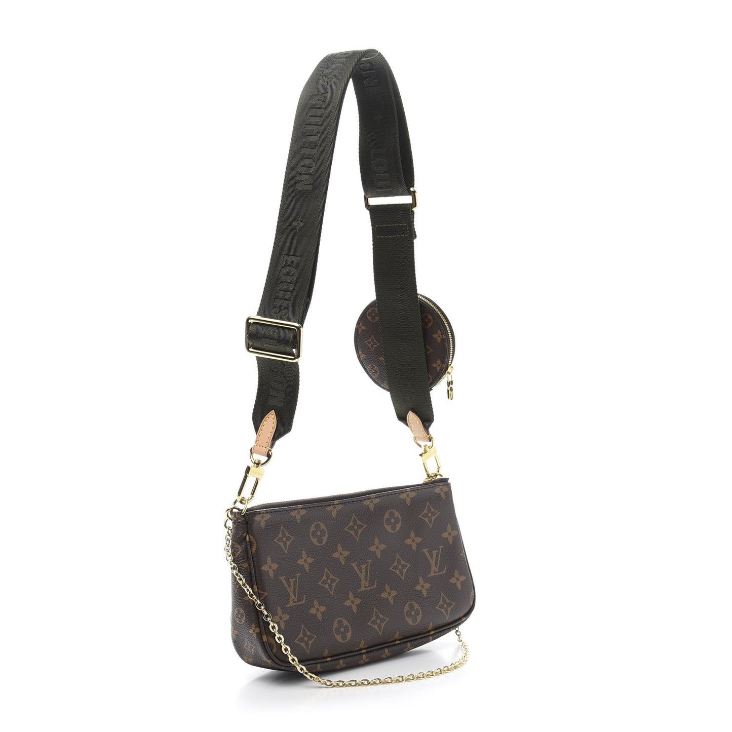 Monogram Multi Pochette Accessories Kaki