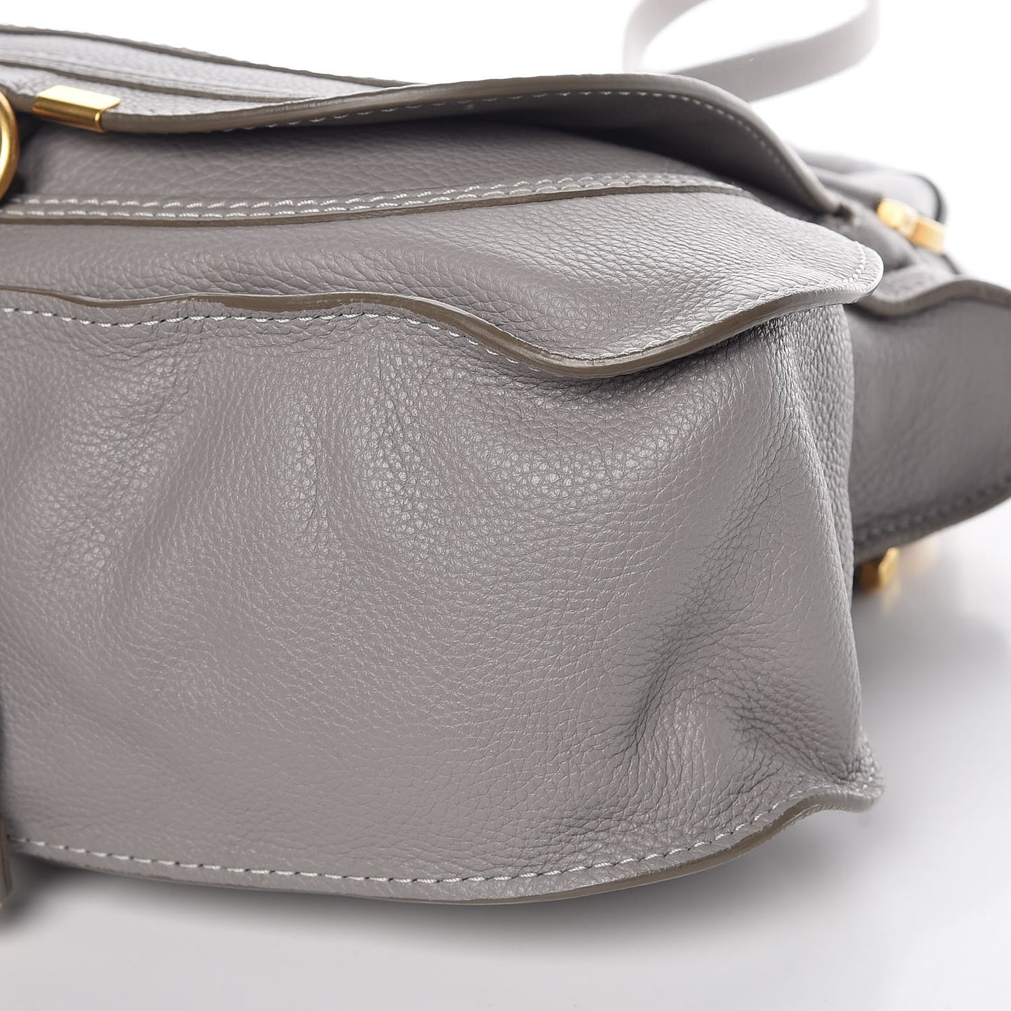 Calfskin Medium Marcie Satchel Cashmere Grey