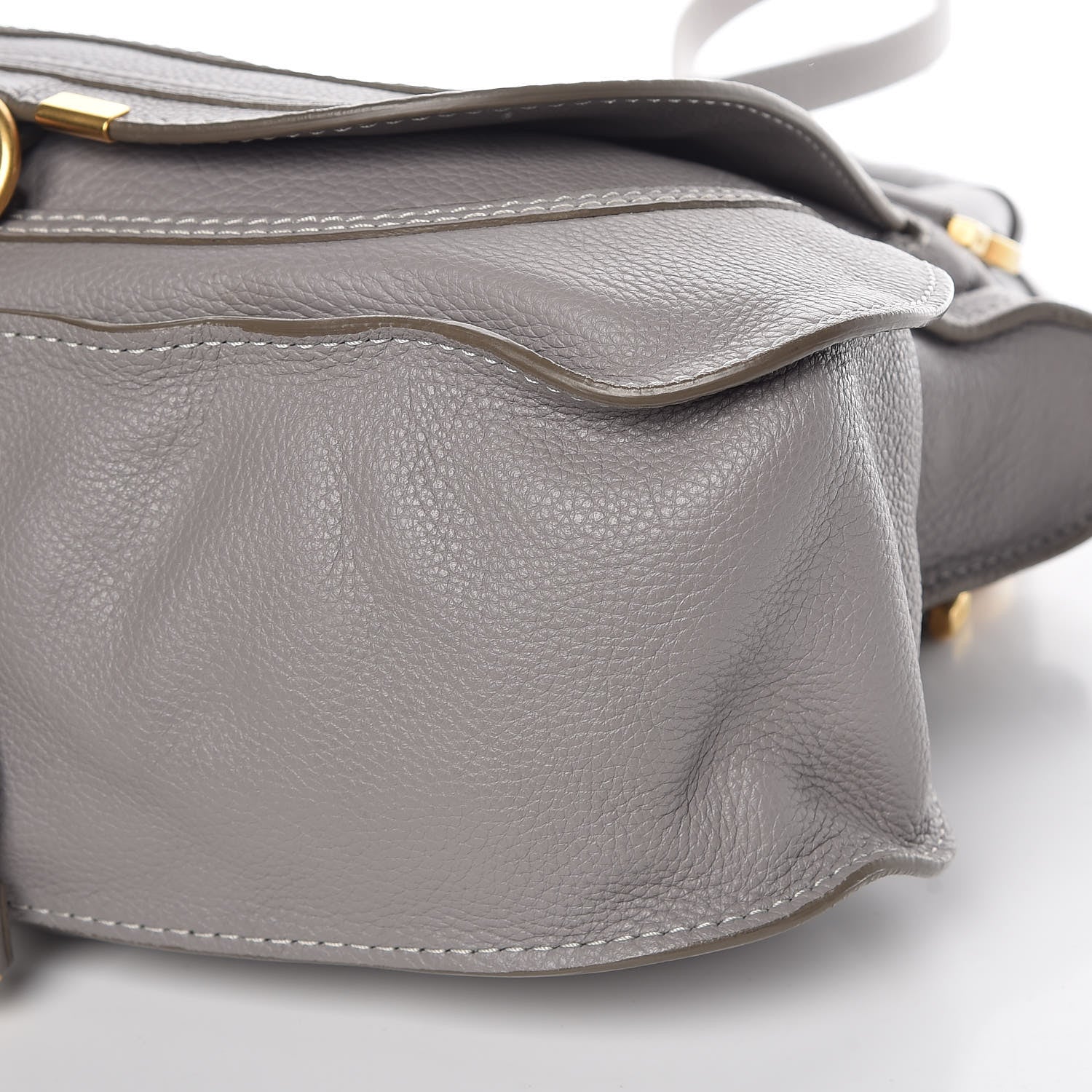 Chloe Calfskin Medium Marcie Satchel Cashmere Grey 10 of 16