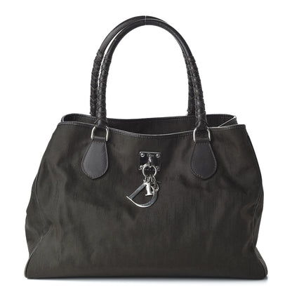 Christian Dior Nylon Monogram Lovely Tote Brown 1 of 12