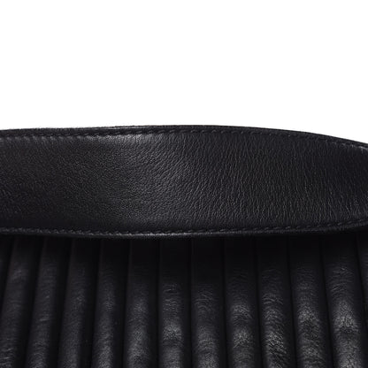 Miu Miu Lambskin Plisse Hobo Black 12 of 13