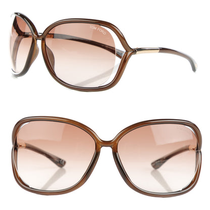 Tom Ford Raquel Sunglasses TF76 Dark Brown 1 of 7