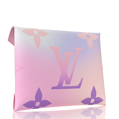 Louis Vuitton Monogram Giant Spring In The City Kirigami Pochette Set Sunrise Pastel Sunset Kaki 4 of 10