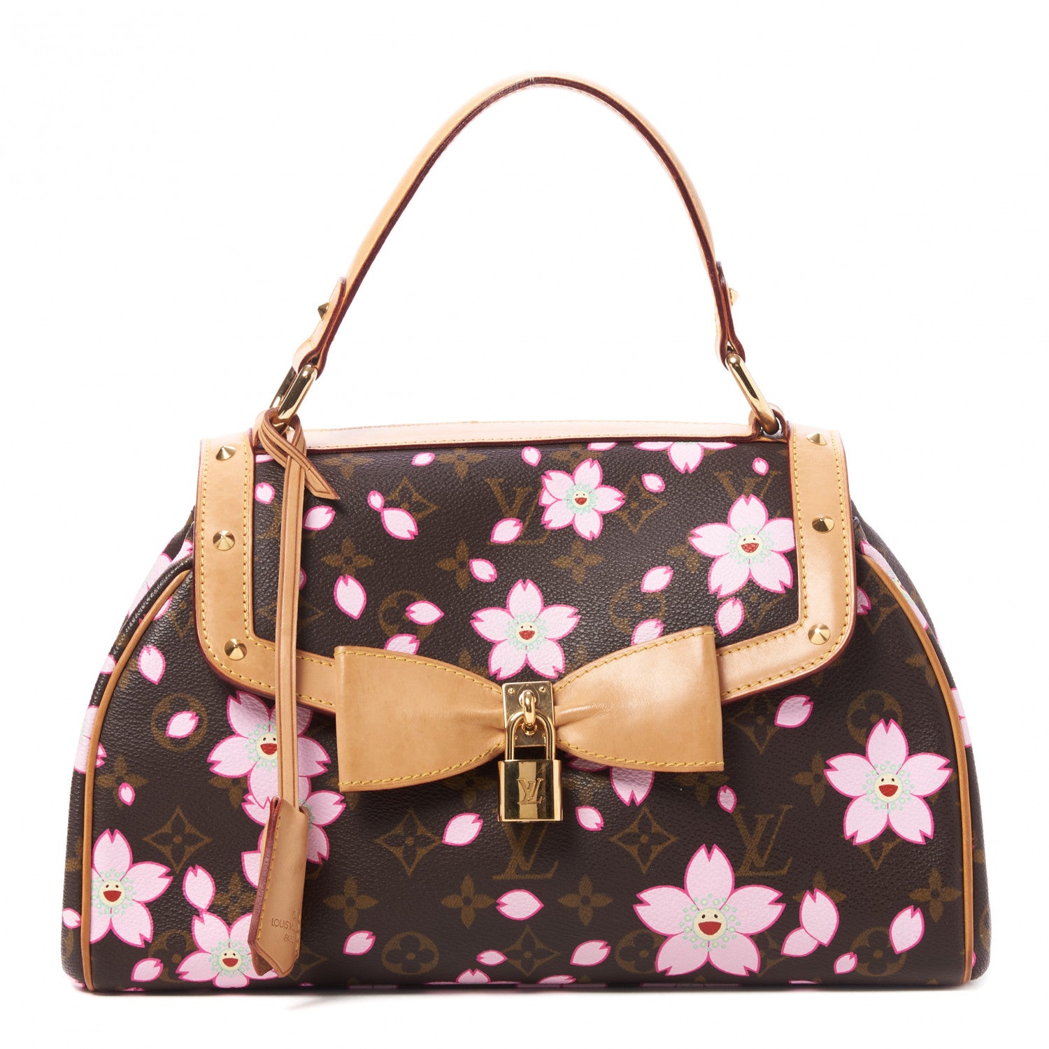 Louis Vuitton Monogram Cherry Blossom Sac Retro Bag Brown 1 of 9