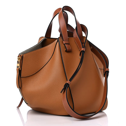 Loewe Grained Calfskin Medium Hammock Shoulder Bag Tan 3 of 9