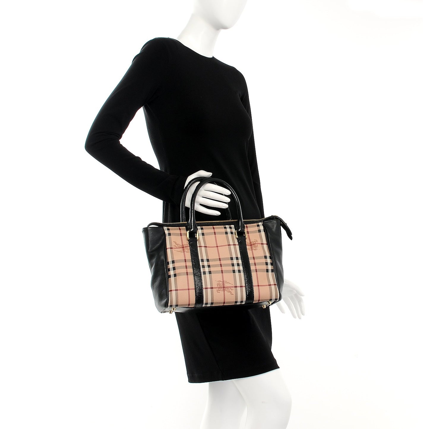 Haymarket Check Medium Chatton Tote Black