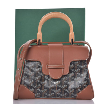 Goyard Goyardine Mini Saigon Black Gold 7 of 7