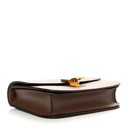 Celine Liege Calfskin Medium Classic Box Flap Bag Glazed Nut 4 of 11