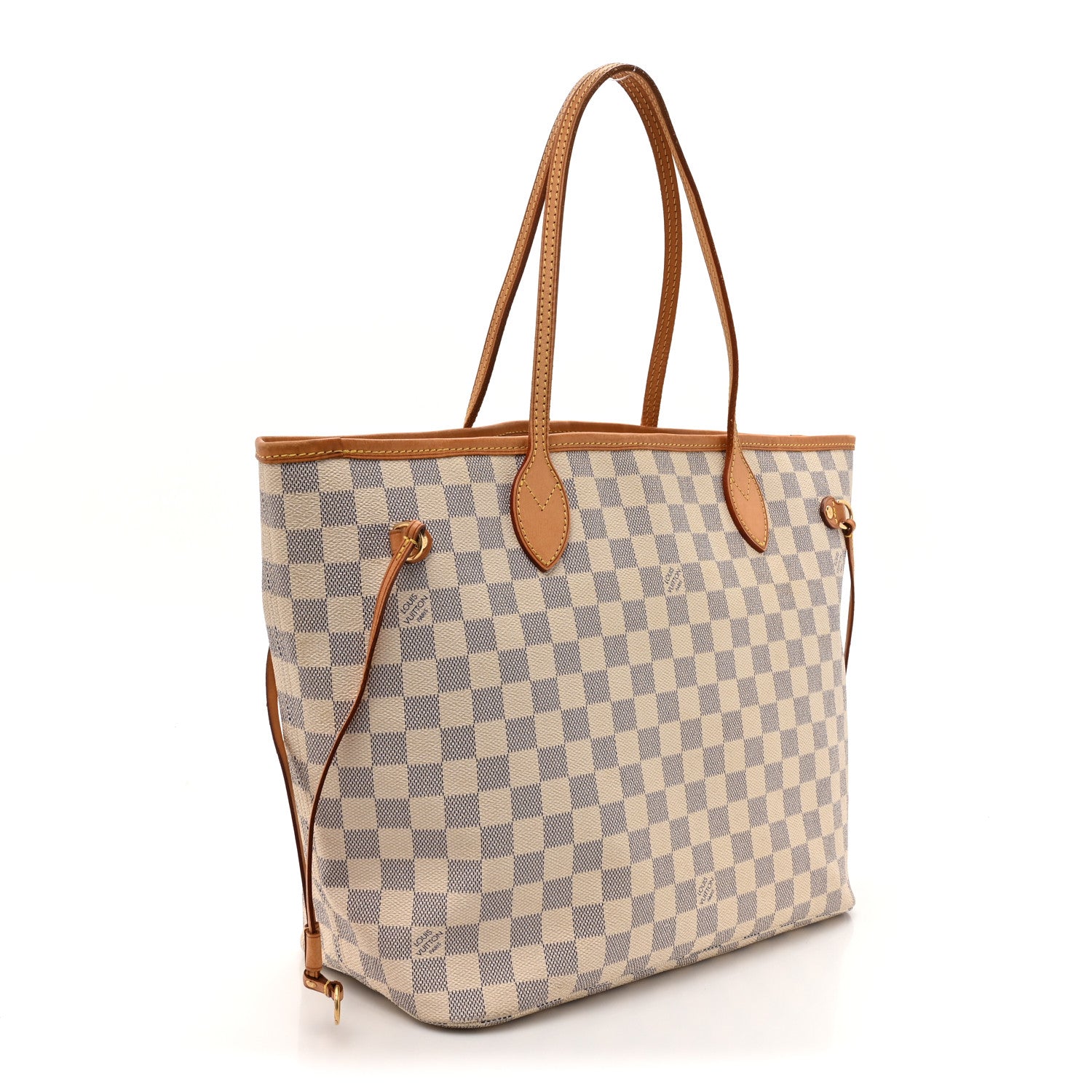 Louis Vuitton Damier Azur Neverfull MM 3 of 11