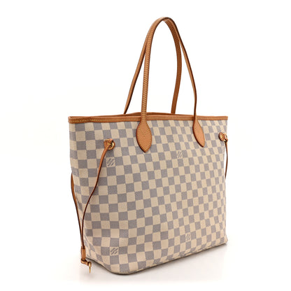 Louis Vuitton Damier Azur Neverfull MM 3 of 11