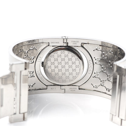 Gucci Stainless Steel 33mm Twirl Quartz Watch Brown 4 of 4