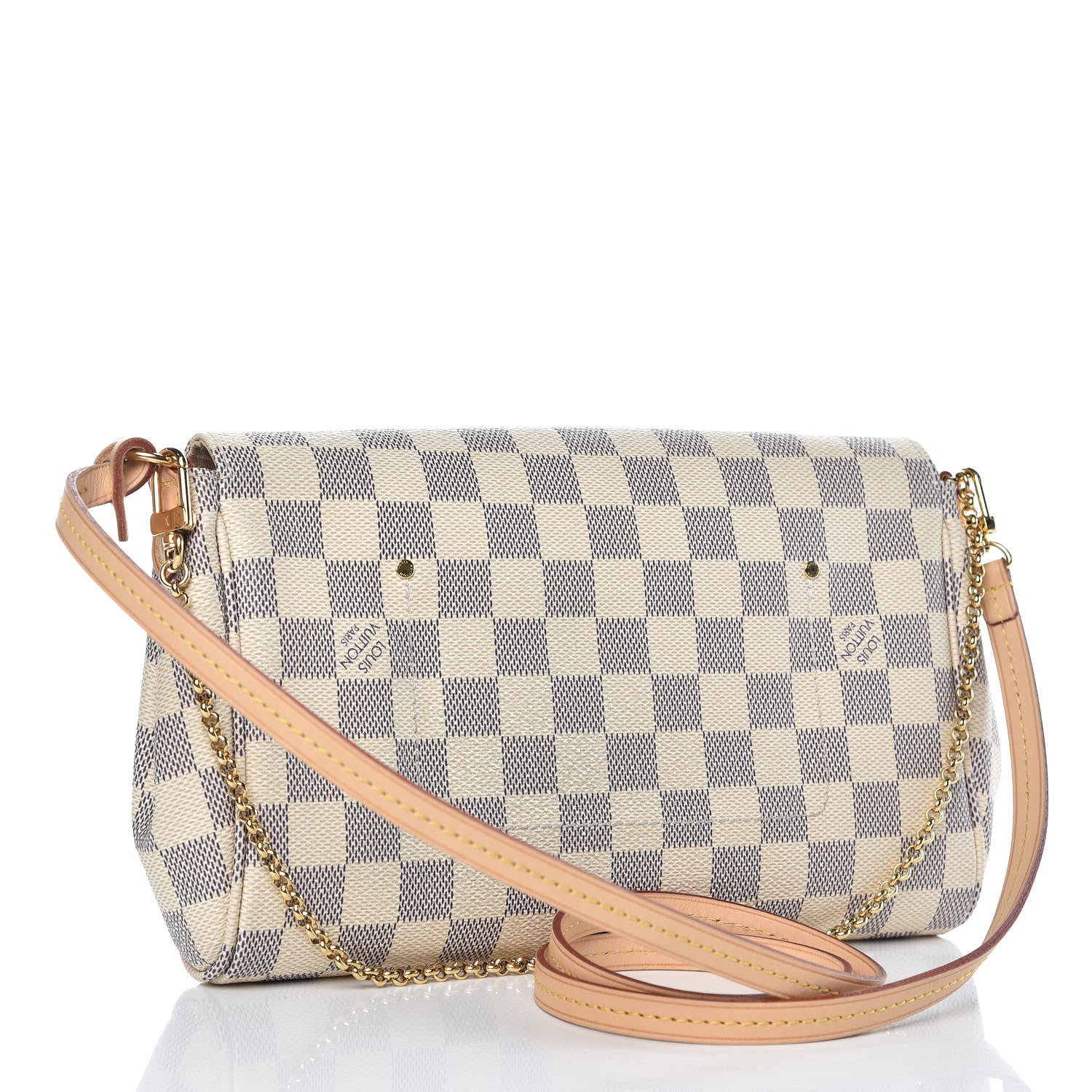Louis Vuitton Damier Azur Favorite MM 3 of 10