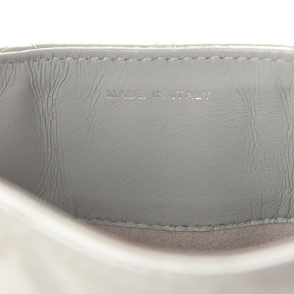Chanel Patent Quilted Brilliant iPad Case Grey 7 of 9