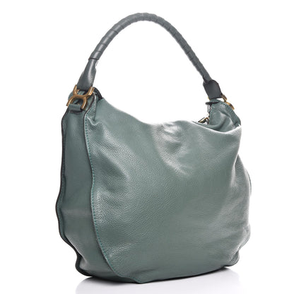 Chloe Calfskin Large Marcie Hobo Eucalyptus 3 of 9