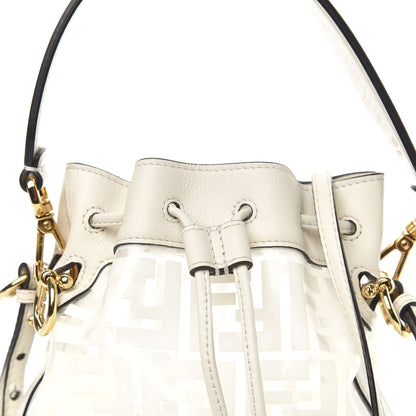 Fendi TPU FF Vitello Grace F is Fendi Mini Mon Tresor Bucket Bag White 10 of 10