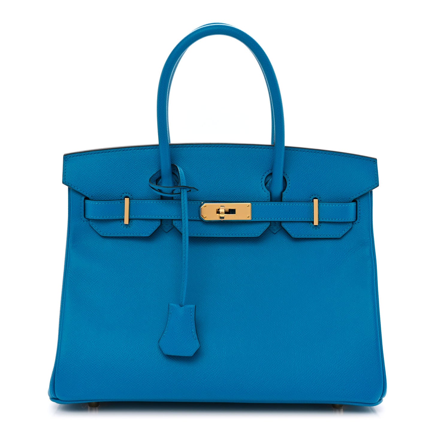 Epsom Birkin 30 Bleu Zanzibar