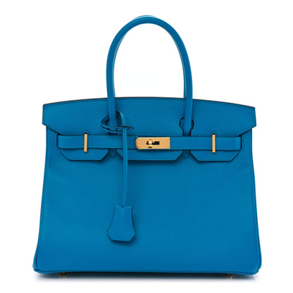 Hermes Epsom Birkin 30 Bleu Zanzibar 1 of 11