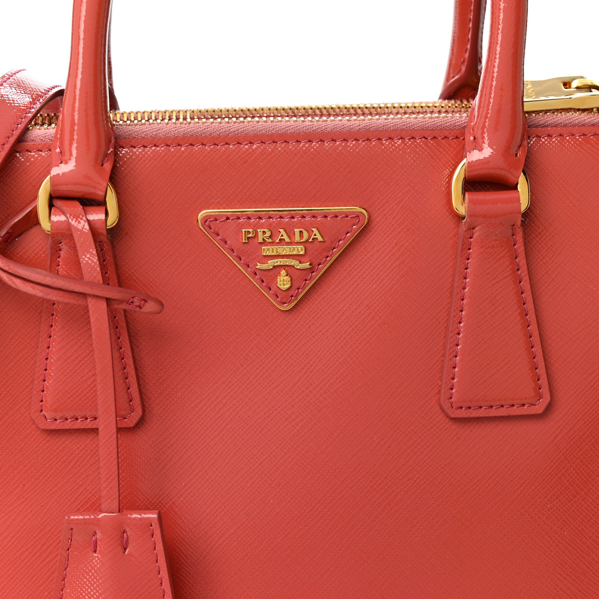Saffiano Vernice Mini Galleria Double Zip Tote Tamaris