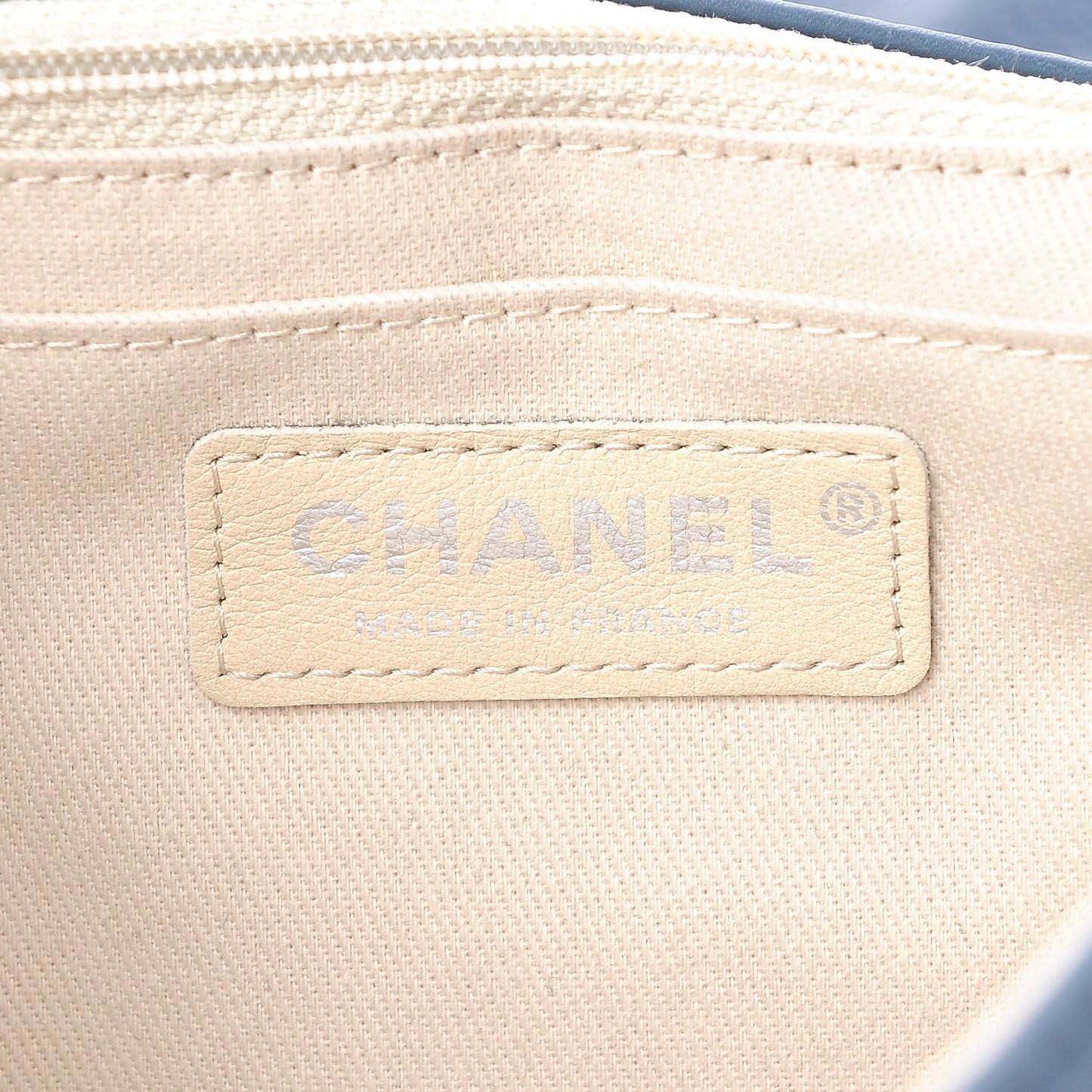 Calfskin Quilted Small Love Me Tender Flap Blue