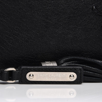 Saint Laurent Lambskin Monogram Small Lou Camera Bag Black 6 of 7