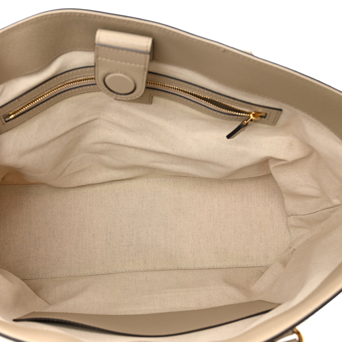 GG Supreme Monogram Textured Dollar Calfskin Web Medium Ophidia Shopping Tote Beige Mystic White Oatmeal