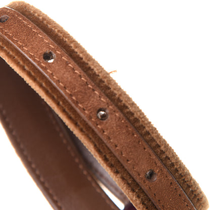 Prada Velvet Cahier Belt Bag Cammello 11 of 11